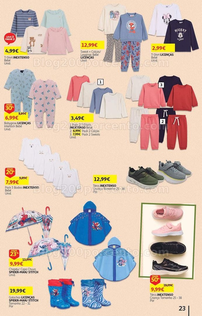 Antevisão Folheto AUCHAN Regresso às Aulas Promoções de 4 a 21 setembro