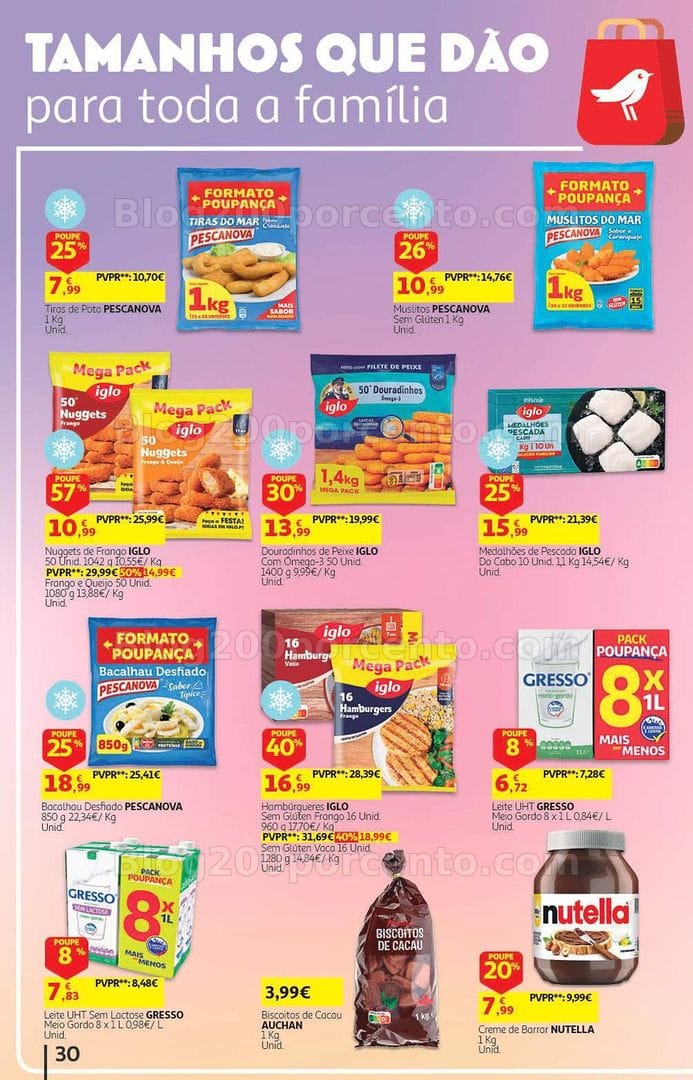 Antevisão Folheto AUCHAN Regresso às Aulas Promoções de 4 a 21 setembro