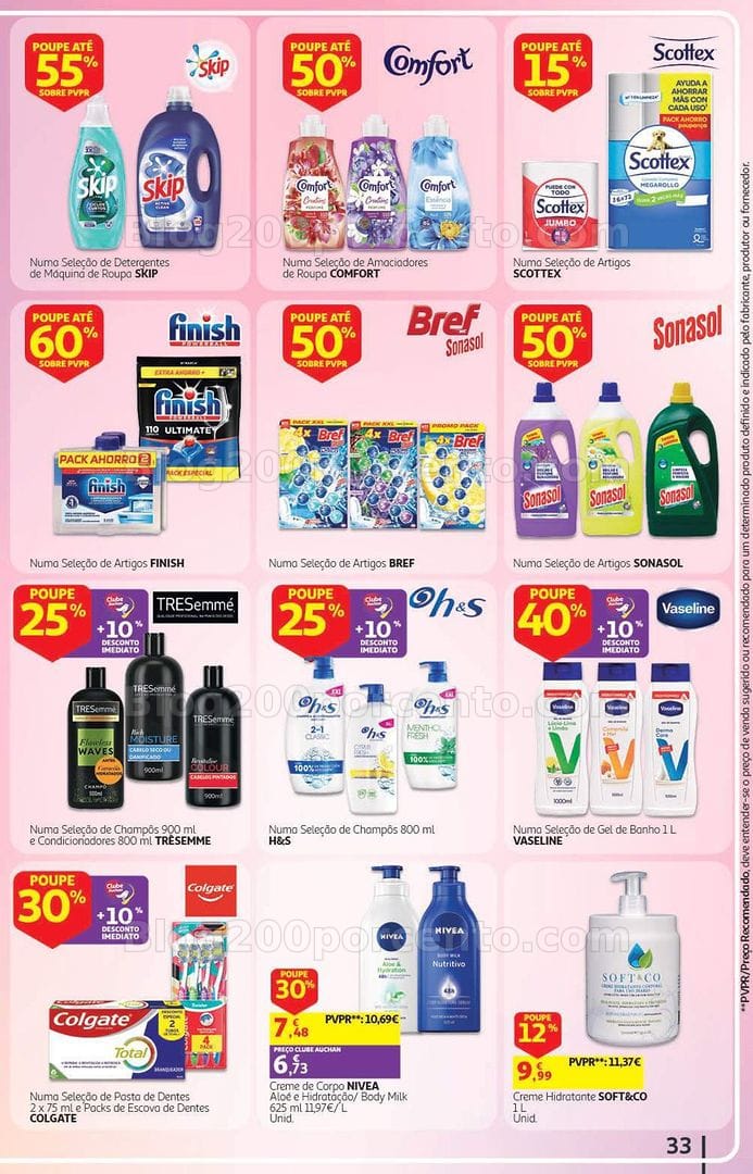 Antevisão Folheto AUCHAN Regresso às Aulas Promoções de 4 a 21 setembro