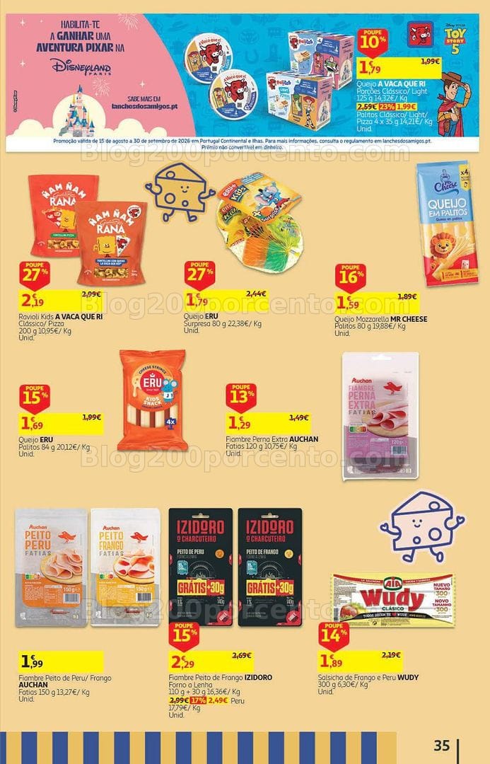 Antevisão Folheto AUCHAN Regresso às Aulas Promoções de 4 a 21 setembro