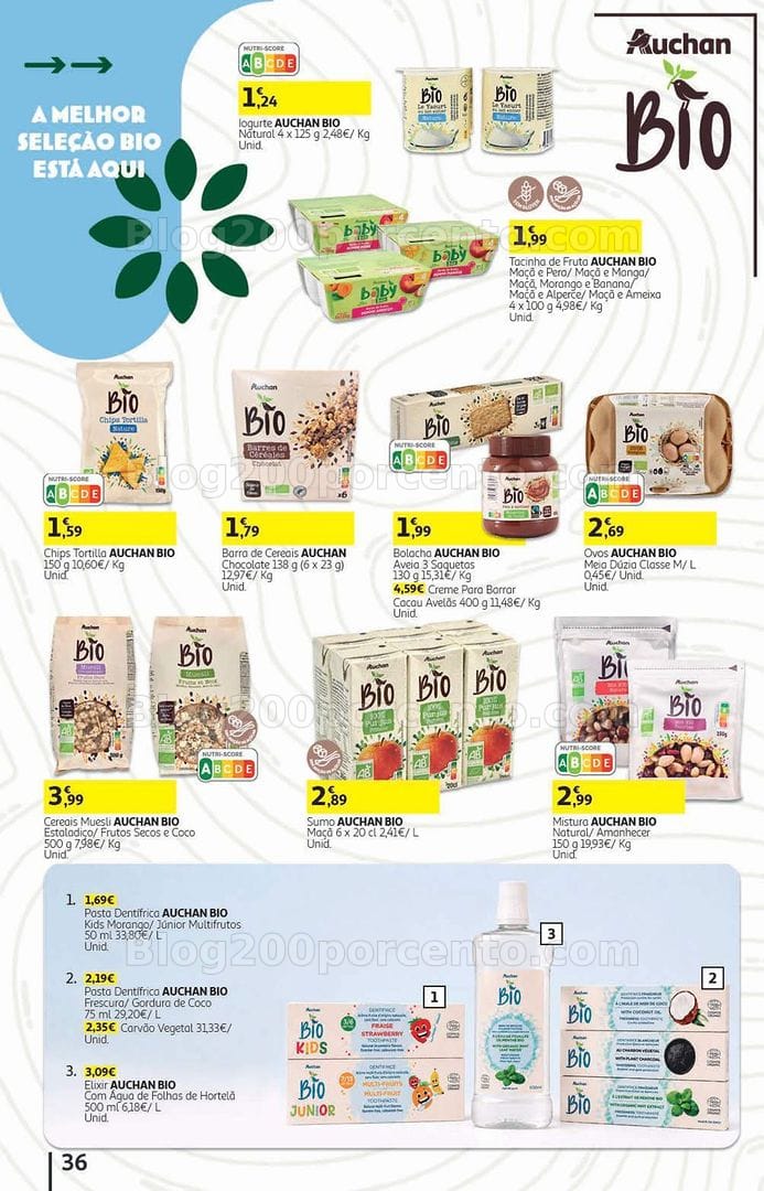 Antevisão Folheto AUCHAN Regresso às Aulas Promoções de 4 a 21 setembro