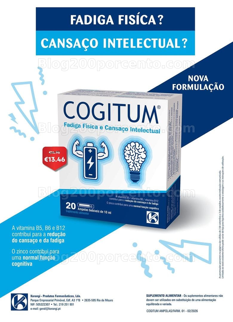 Antevisão Folheto AUCHAN Saúde e Bem-Estar Promoções de 2 setembro a 3 outubro