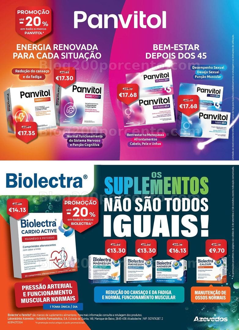 Antevisão Folheto AUCHAN Saúde e Bem-Estar Promoções de 2 setembro a 3 outubro