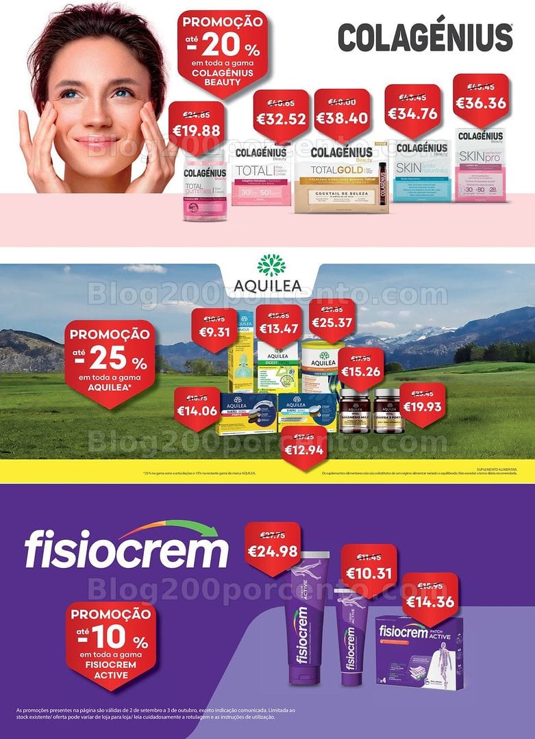 Antevisão Folheto AUCHAN Saúde e Bem-Estar Promoções de 2 setembro a 3 outubro