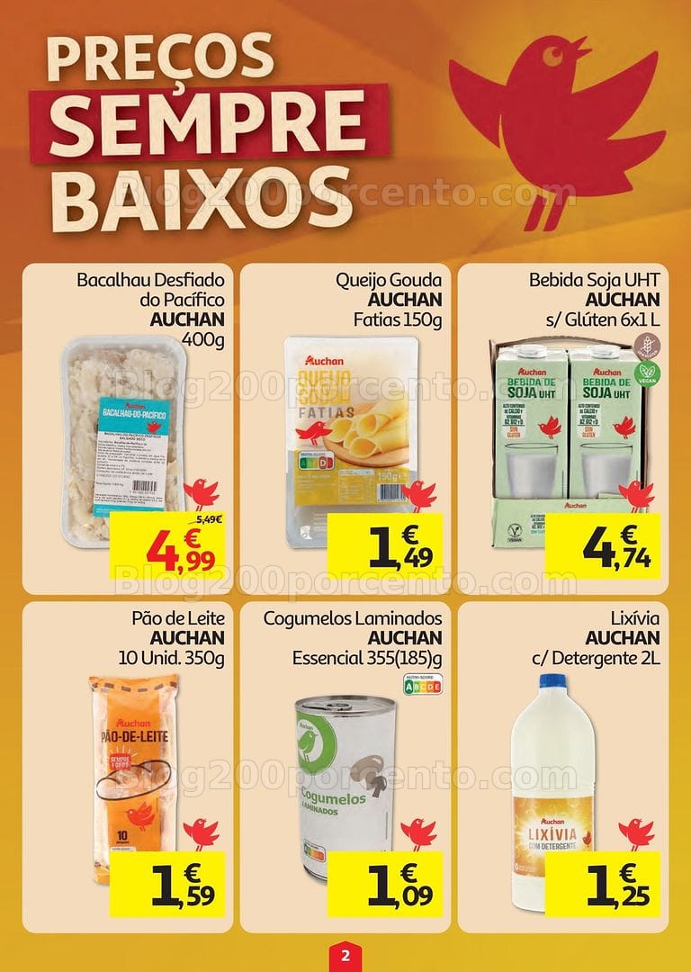 Antevisão Folheto AUCHAN Super Poupança Promoções de 10 a 16 setembro