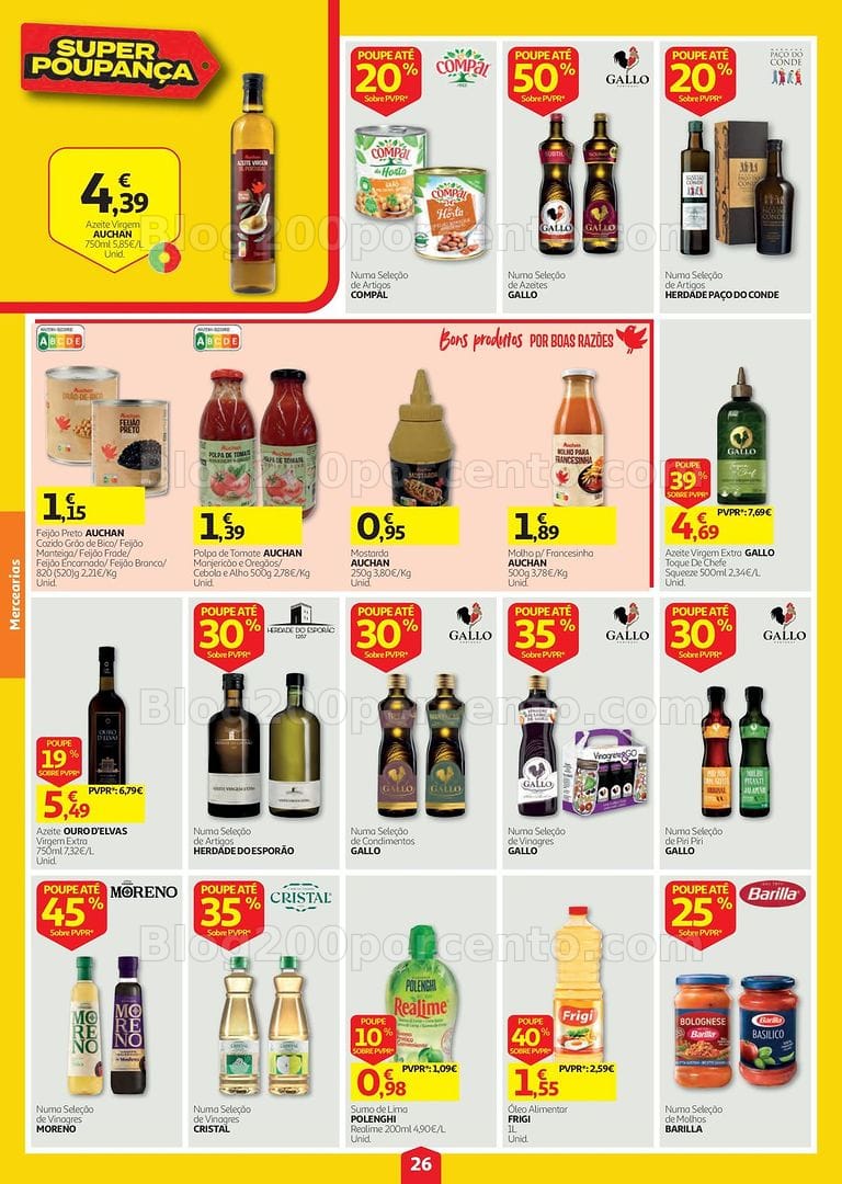 Antevisão Folheto AUCHAN Super Poupança Promoções de 10 a 16 setembro