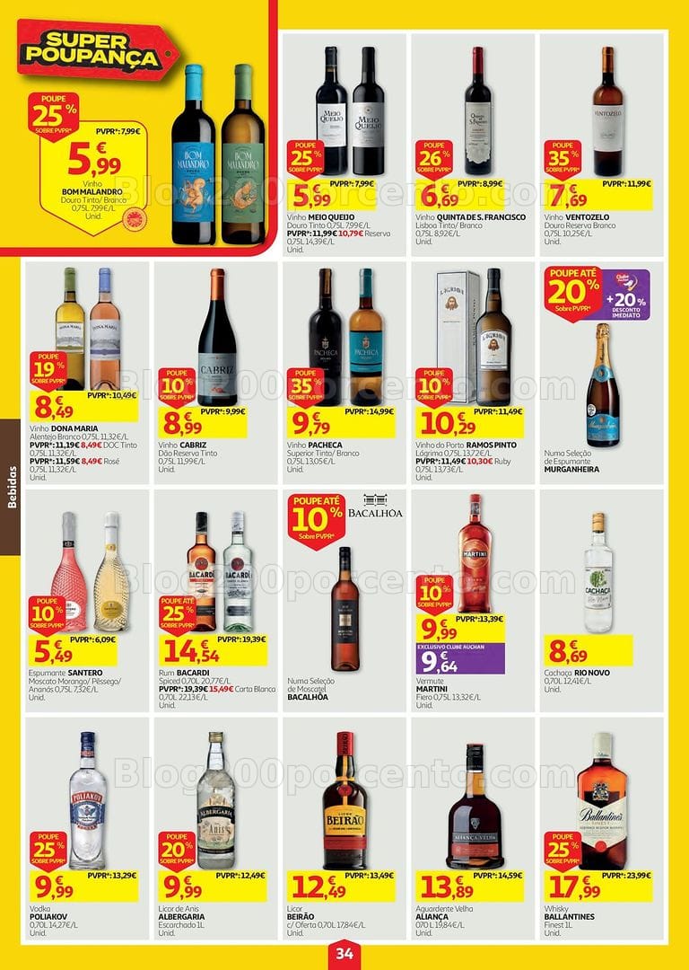 Antevisão Folheto AUCHAN Super Poupança Promoções de 10 a 16 setembro