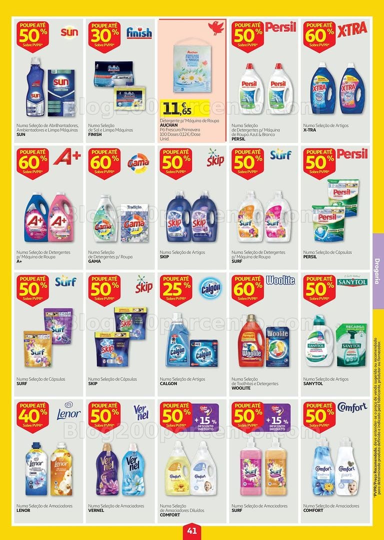 Antevisão Folheto AUCHAN Super Poupança Promoções de 10 a 16 setembro