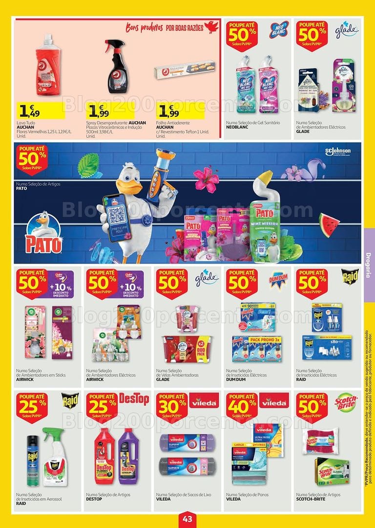 Antevisão Folheto AUCHAN Super Poupança Promoções de 10 a 16 setembro
