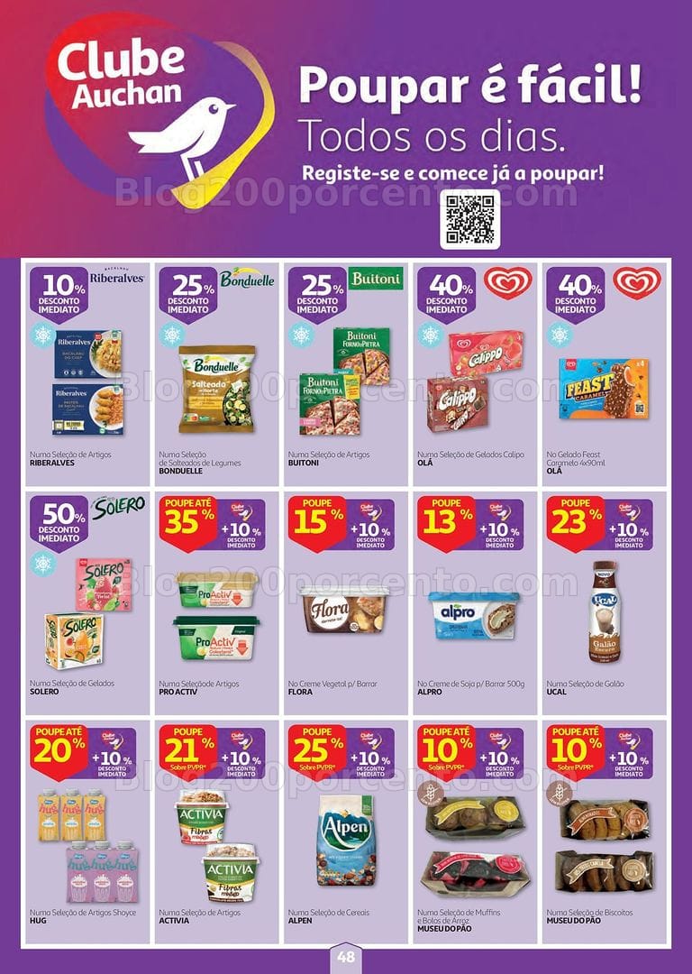 Antevisão Folheto AUCHAN Super Poupança Promoções de 10 a 16 setembro