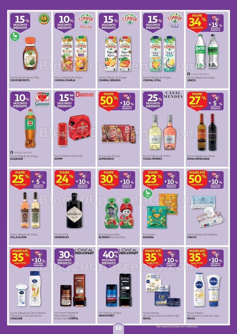 Antevisão Folheto AUCHAN Super Poupança Promoções de 10 a 16 setembro