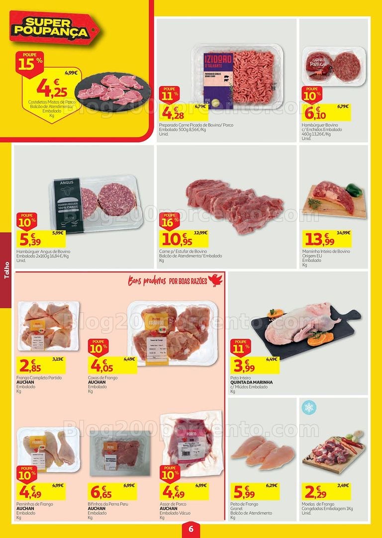 Antevisão Folheto AUCHAN Super Poupança Promoções de 10 a 16 setembro
