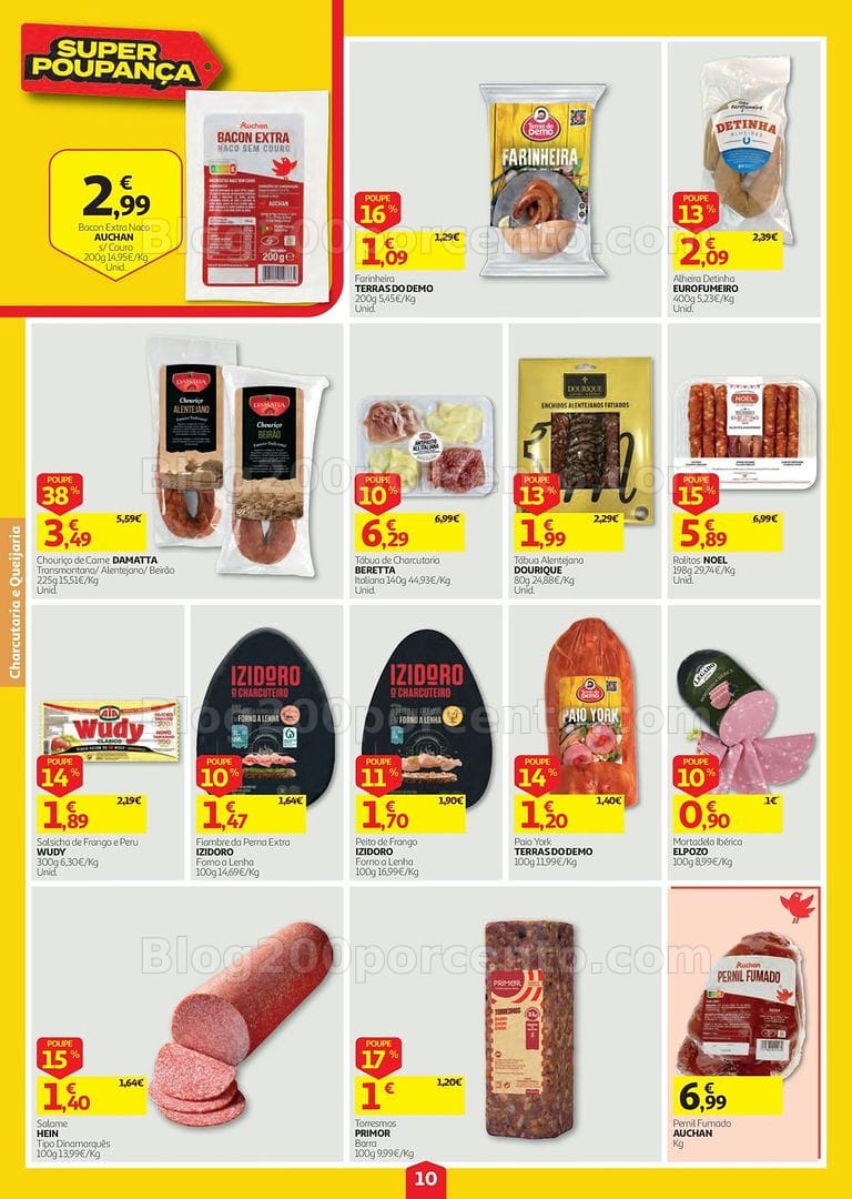 Antevisão Folheto AUCHAN Super Poupança Promoções de 3 a 9 setembro