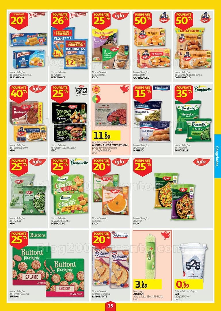 Antevisão Folheto AUCHAN Super Poupança Promoções de 3 a 9 setembro