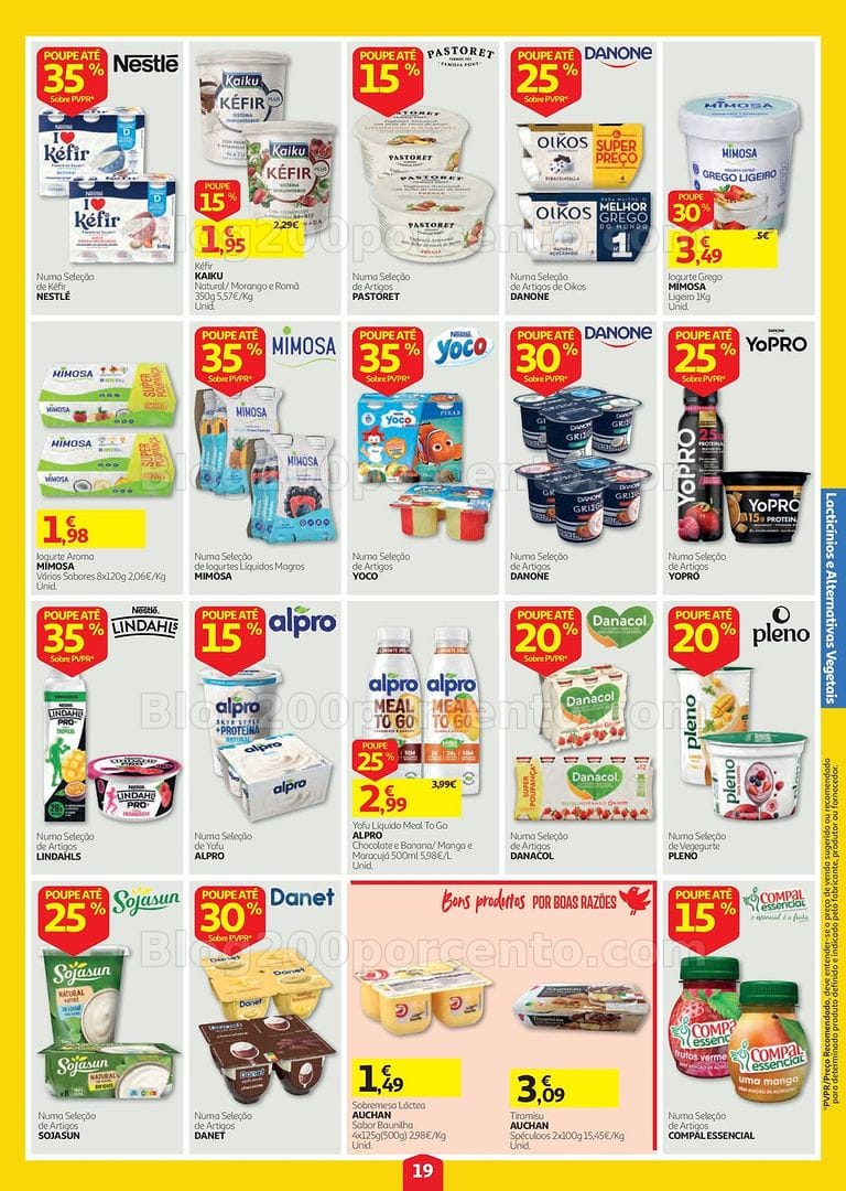 Antevisão Folheto AUCHAN Super Poupança Promoções de 3 a 9 setembro