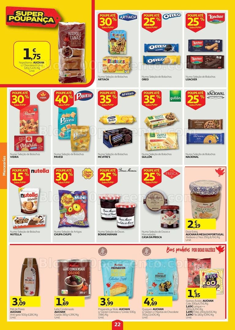 Antevisão Folheto AUCHAN Super Poupança Promoções de 3 a 9 setembro