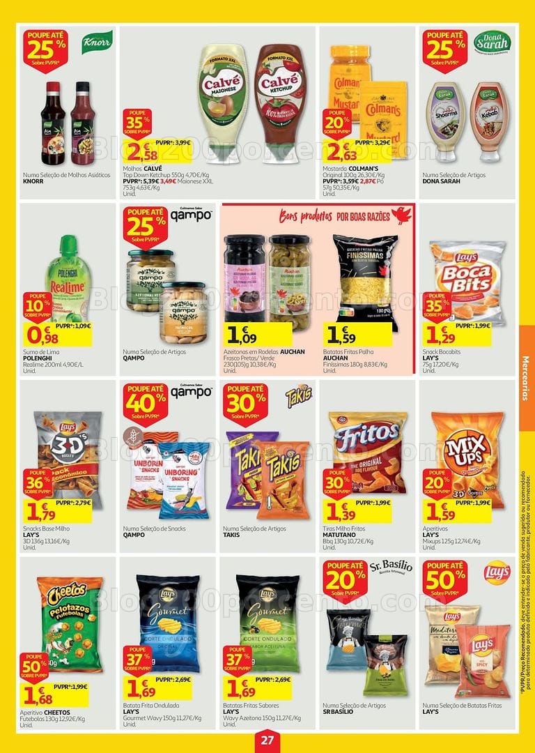 Antevisão Folheto AUCHAN Super Poupança Promoções de 3 a 9 setembro