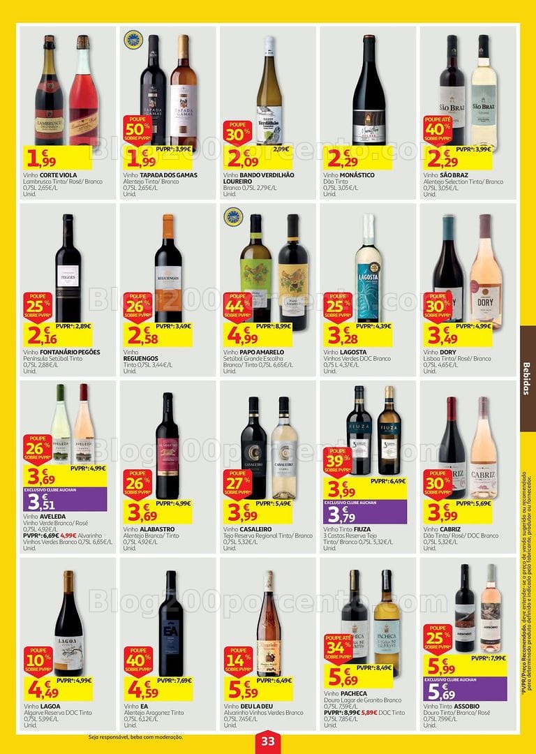 Antevisão Folheto AUCHAN Super Poupança Promoções de 3 a 9 setembro