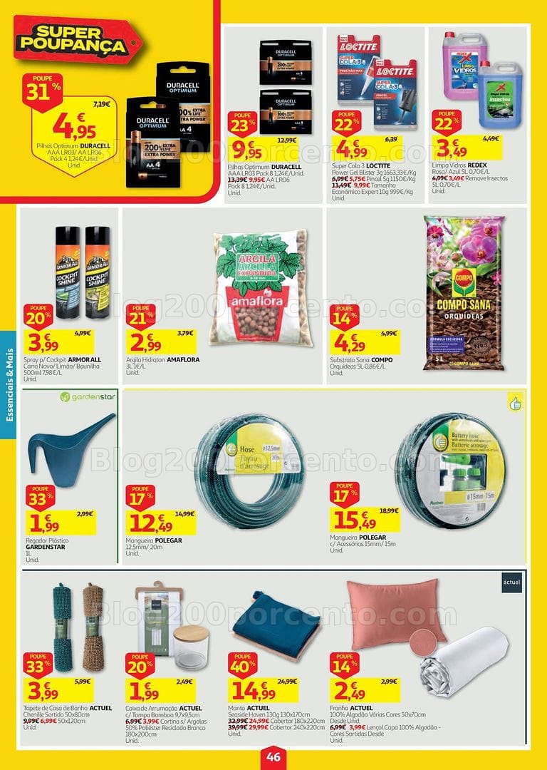 Antevisão Folheto AUCHAN Super Poupança Promoções de 3 a 9 setembro