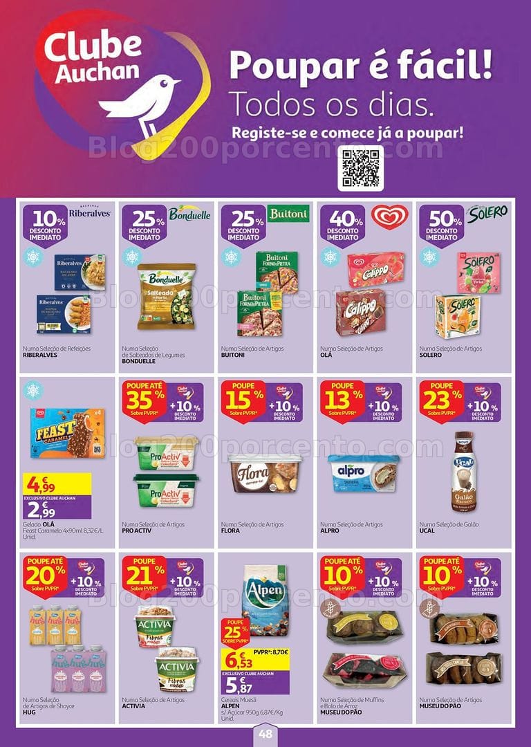 Antevisão Folheto AUCHAN Super Poupança Promoções de 3 a 9 setembro