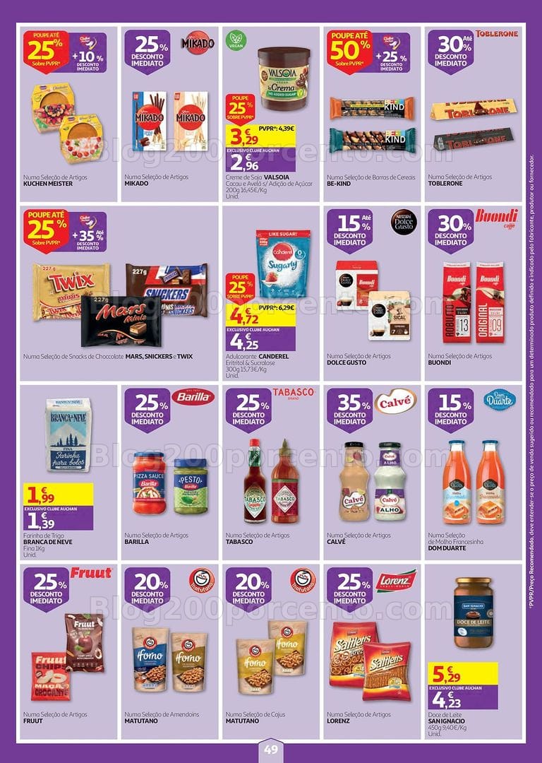 Antevisão Folheto AUCHAN Super Poupança Promoções de 3 a 9 setembro