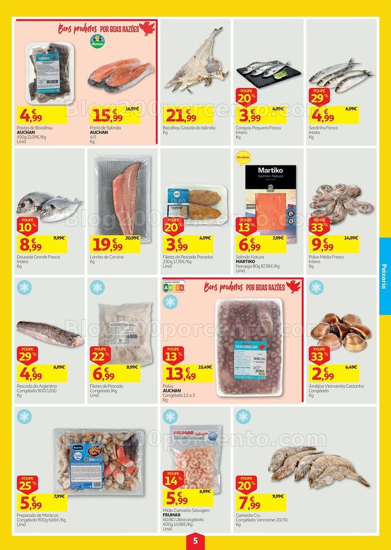 Antevisão Folheto AUCHAN Super Poupança Promoções de 3 a 9 setembro