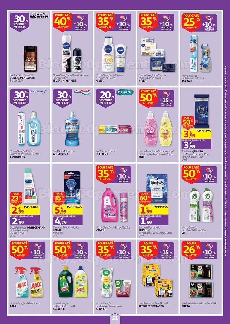 Antevisão Folheto AUCHAN Super Poupança Promoções de 3 a 9 setembro