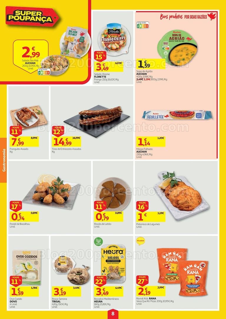 Antevisão Folheto AUCHAN Super Poupança Promoções de 3 a 9 setembro