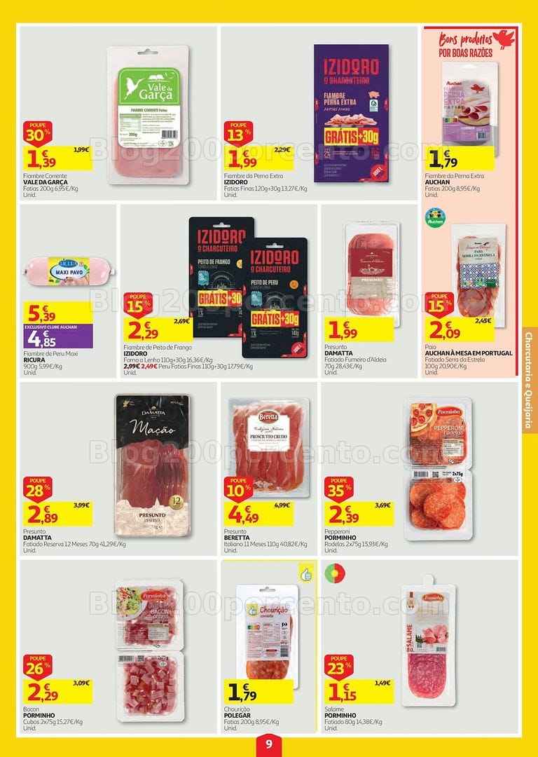 Antevisão Folheto AUCHAN Super Poupança Promoções de 3 a 9 setembro