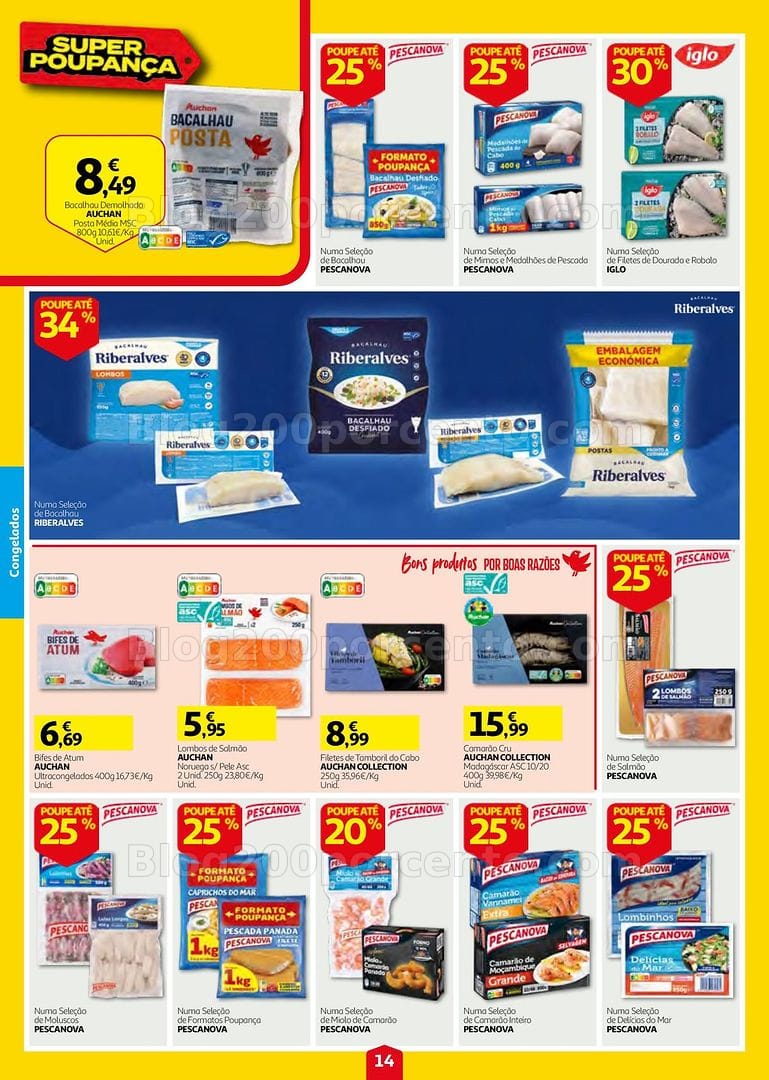 Antevisão Folheto AUCHAN Super Poupança Promoções de 17 a 23 setembro