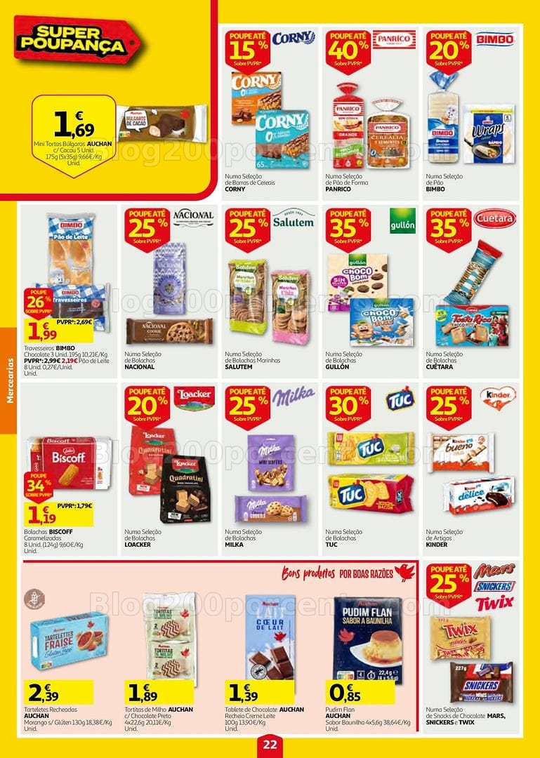 Antevisão Folheto AUCHAN Super Poupança Promoções de 17 a 23 setembro