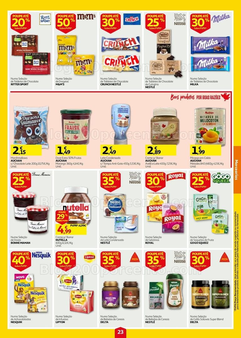 Antevisão Folheto AUCHAN Super Poupança Promoções de 17 a 23 setembro