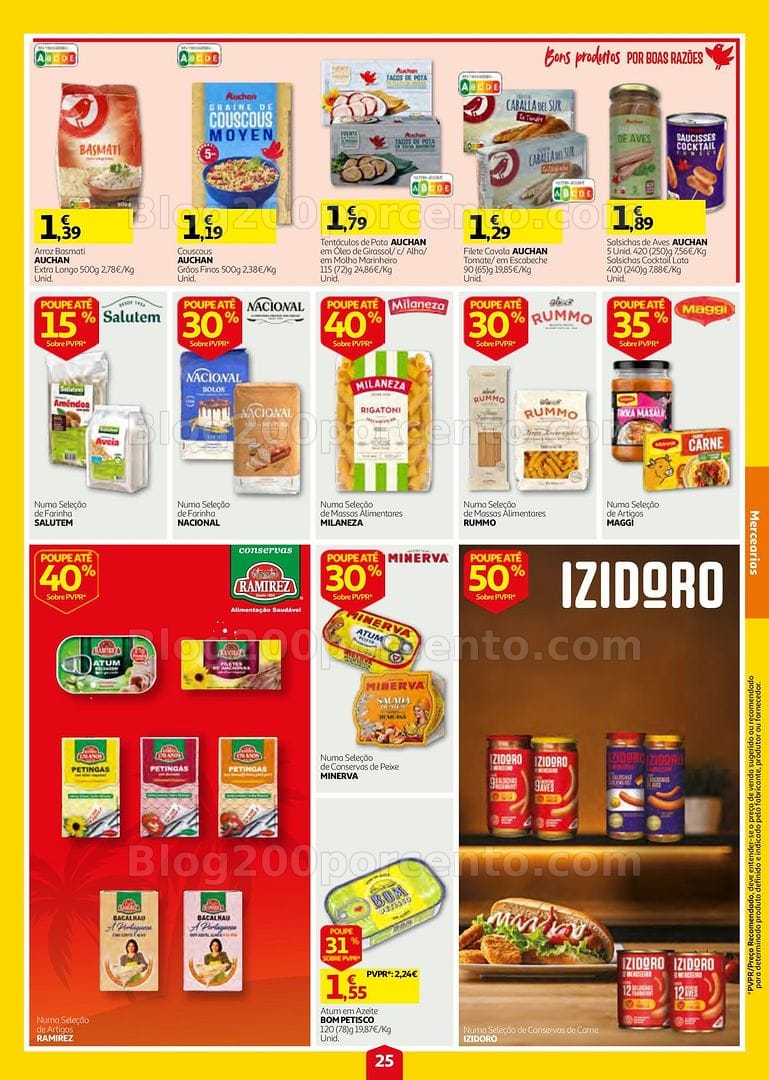 Antevisão Folheto AUCHAN Super Poupança Promoções de 17 a 23 setembro