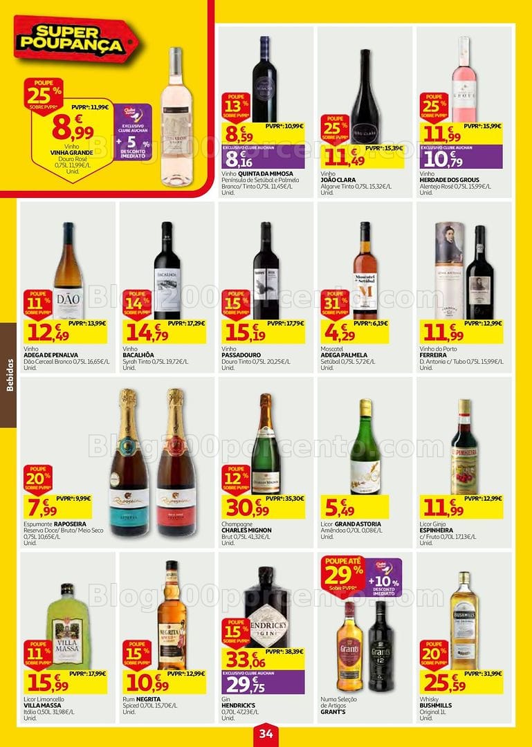 Antevisão Folheto AUCHAN Super Poupança Promoções de 17 a 23 setembro