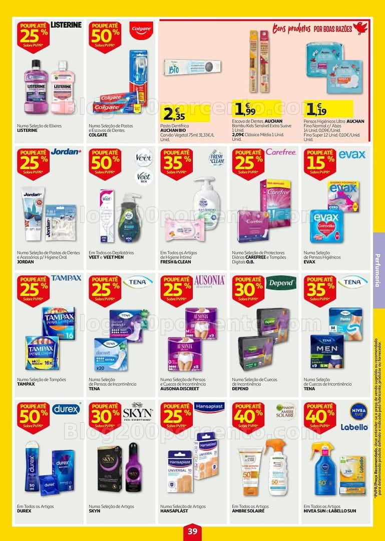 Antevisão Folheto AUCHAN Super Poupança Promoções de 17 a 23 setembro