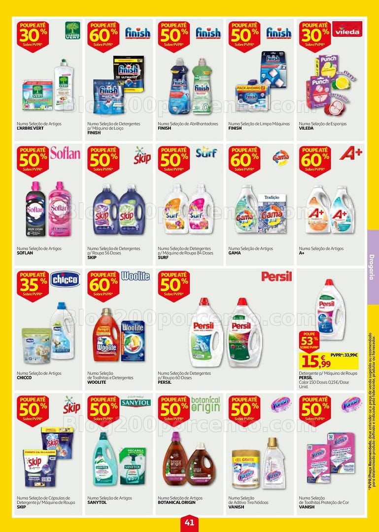 Antevisão Folheto AUCHAN Super Poupança Promoções de 17 a 23 setembro