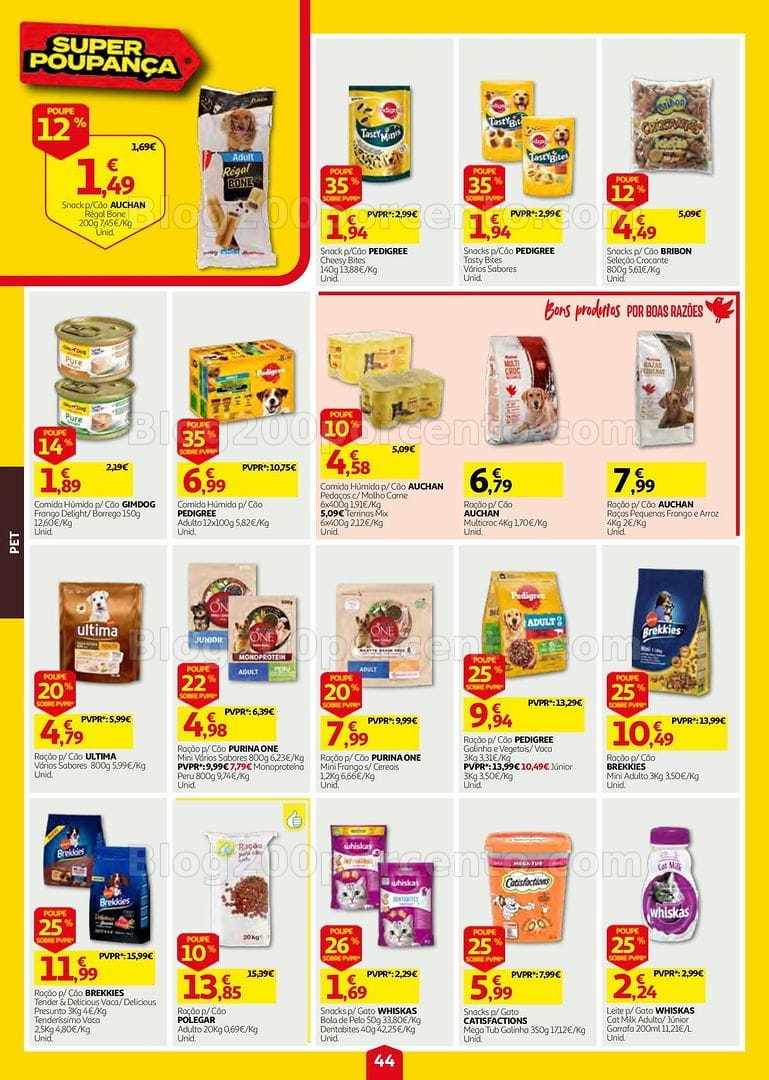 Antevisão Folheto AUCHAN Super Poupança Promoções de 17 a 23 setembro