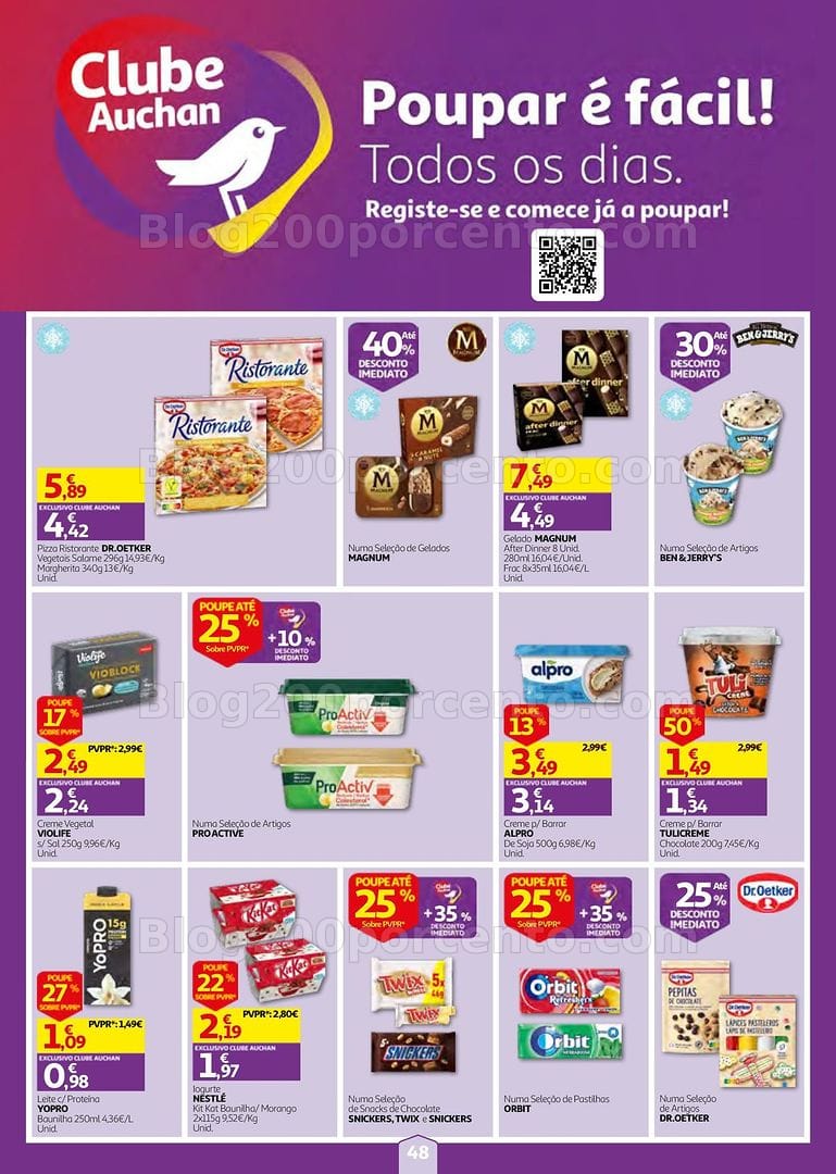 Antevisão Folheto AUCHAN Super Poupança Promoções de 17 a 23 setembro