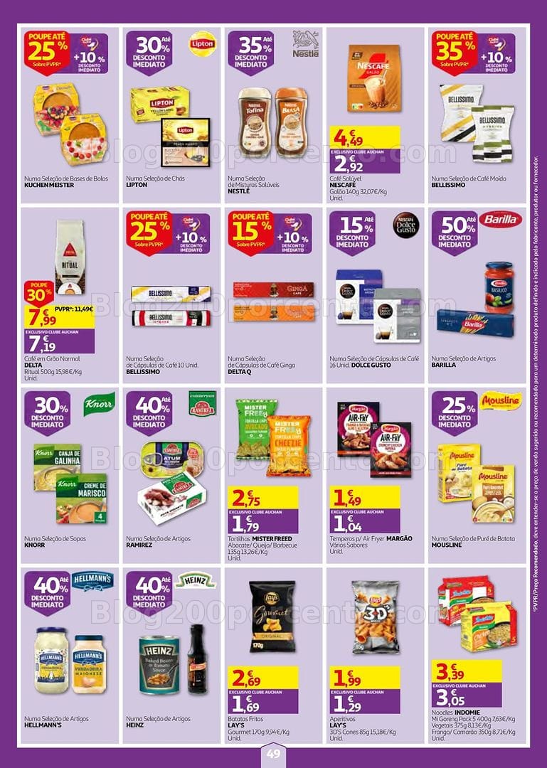 Antevisão Folheto AUCHAN Super Poupança Promoções de 17 a 23 setembro