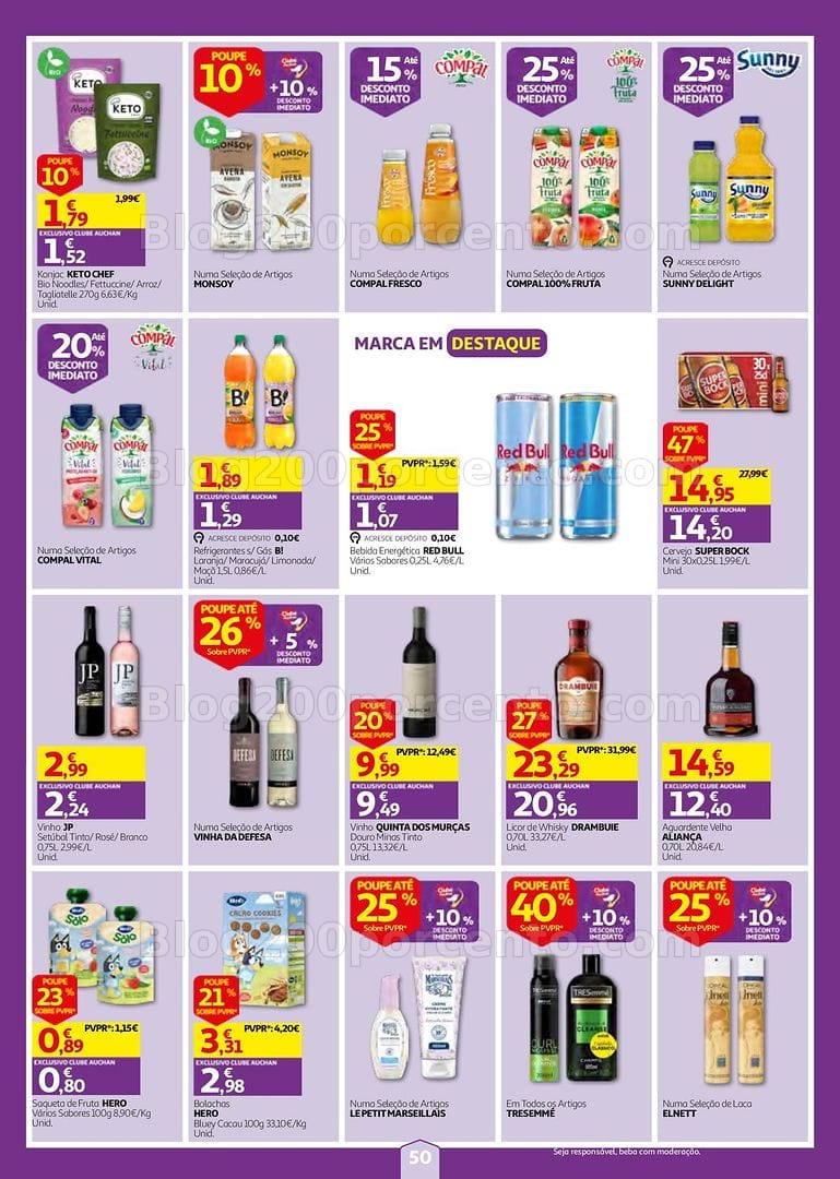 Antevisão Folheto AUCHAN Super Poupança Promoções de 17 a 23 setembro