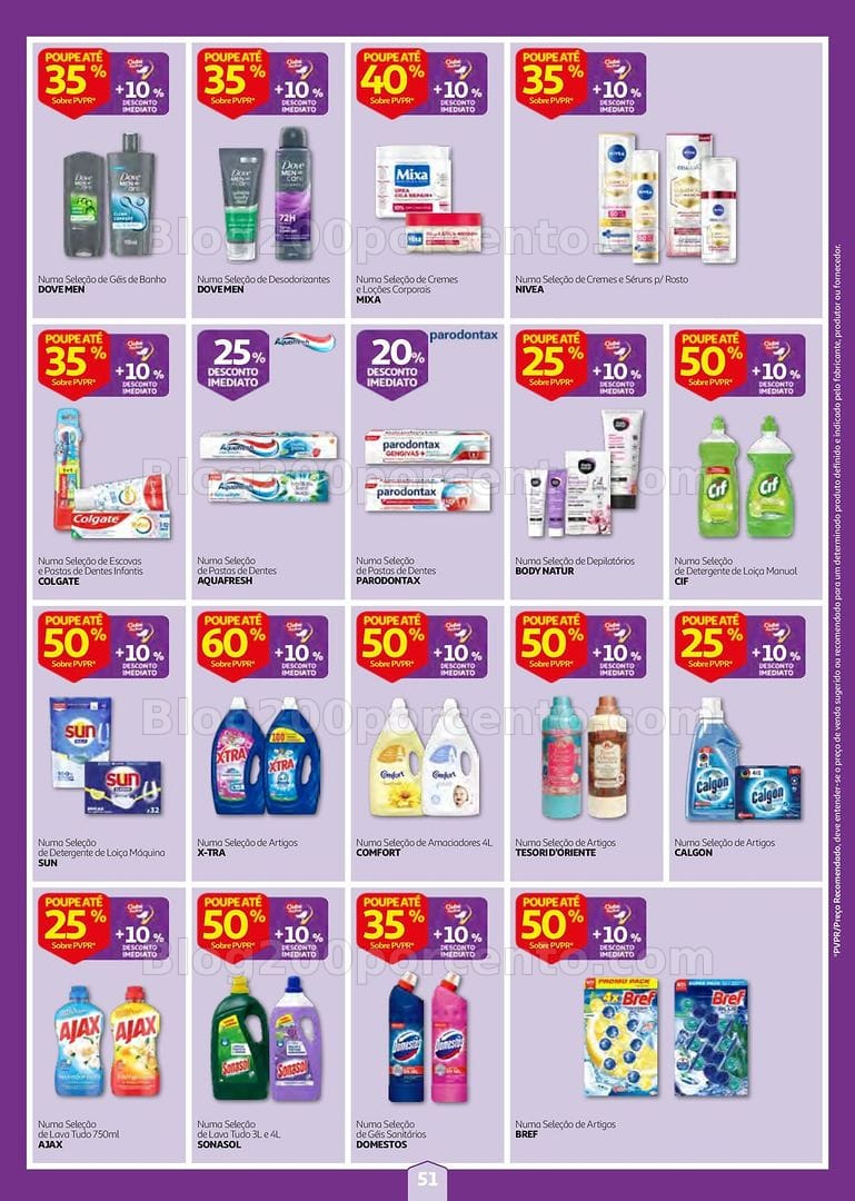 Antevisão Folheto AUCHAN Super Poupança Promoções de 17 a 23 setembro