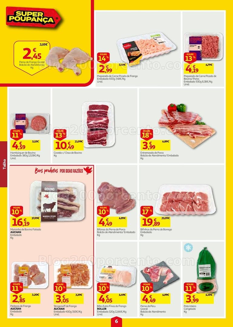 Antevisão Folheto AUCHAN Super Poupança Promoções de 17 a 23 setembro