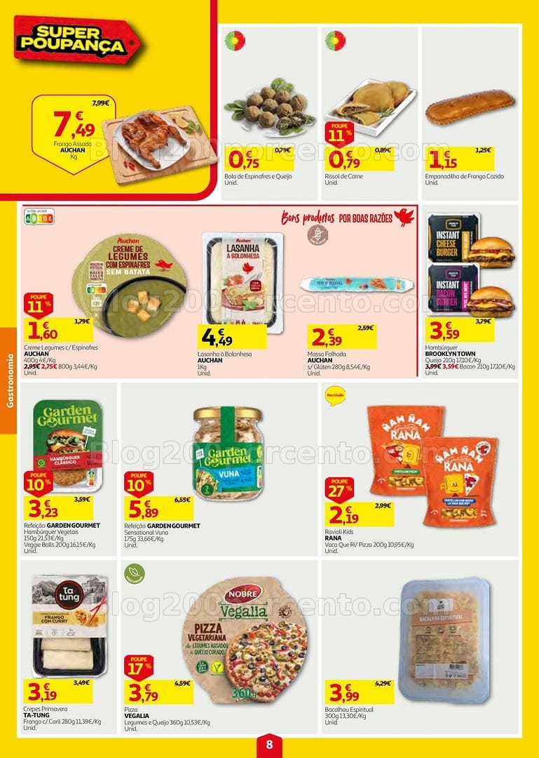 Antevisão Folheto AUCHAN Super Poupança Promoções de 17 a 23 setembro