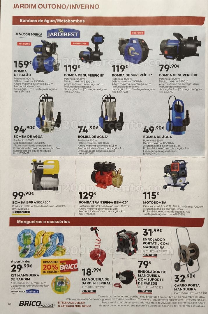 Antevisão Folheto BRICOMARCHÉ Promoções de 1 outubro a 1 novembro