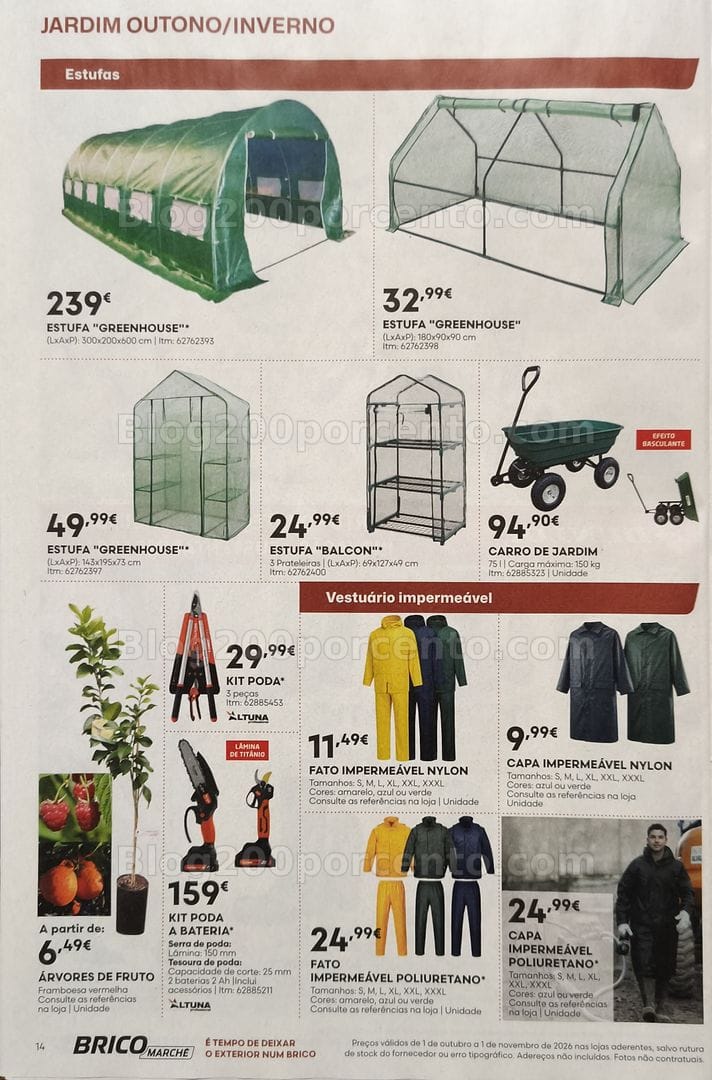 Antevisão Folheto BRICOMARCHÉ Promoções de 1 outubro a 1 novembro