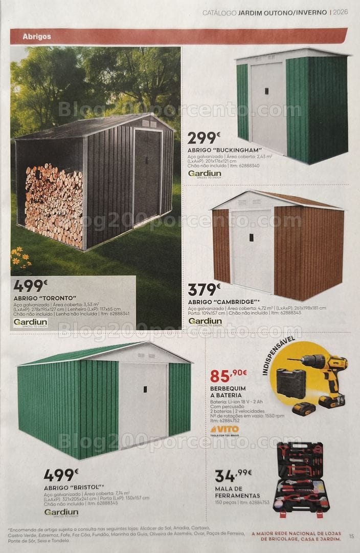 Antevisão Folheto BRICOMARCHÉ Promoções de 1 outubro a 1 novembro