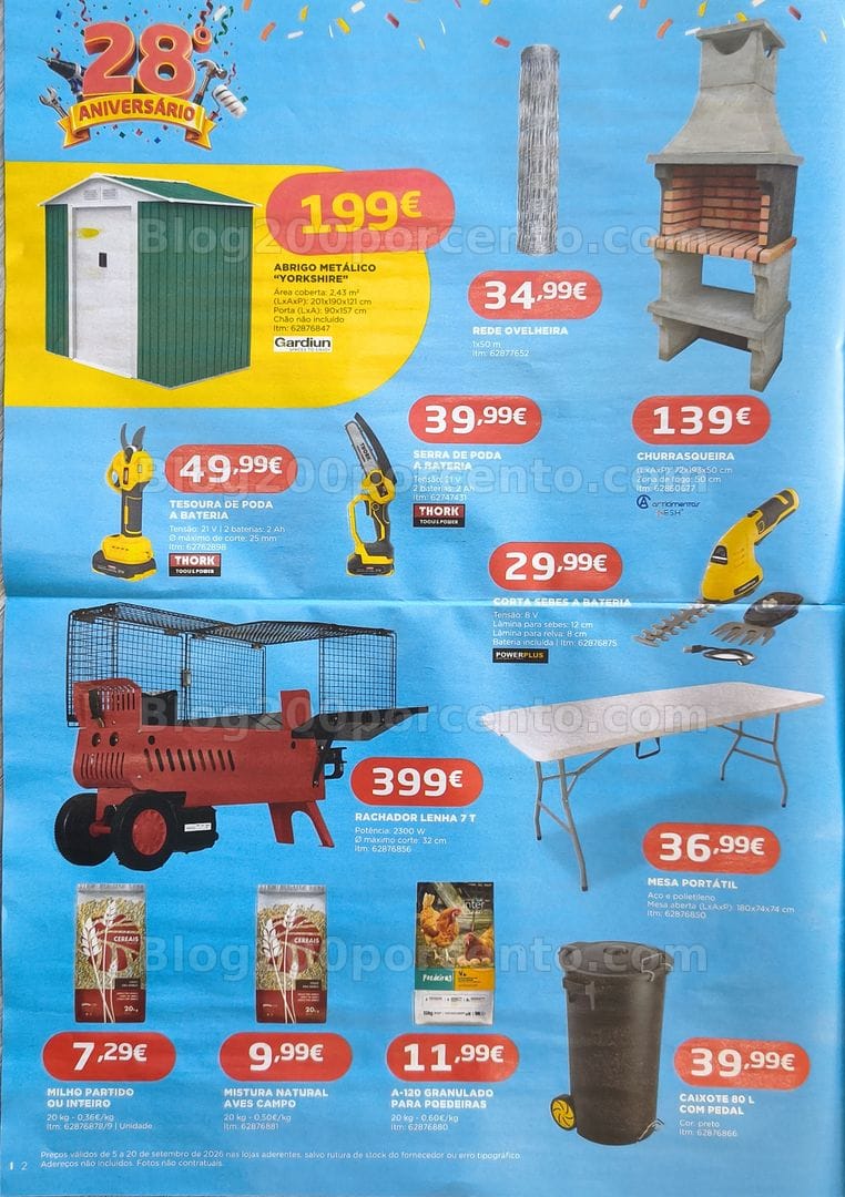 Antevisão Folheto BRICOMARCHÉ Promoções de 5 a 20 setembro