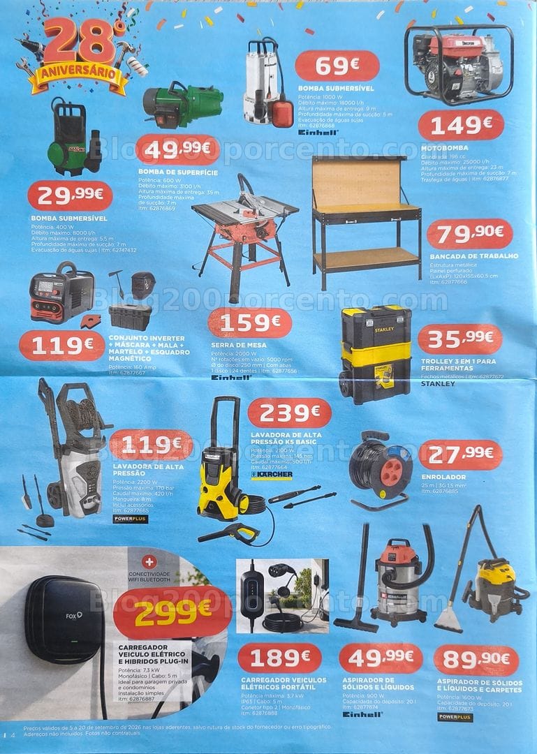 Antevisão Folheto BRICOMARCHÉ Promoções de 5 a 20 setembro