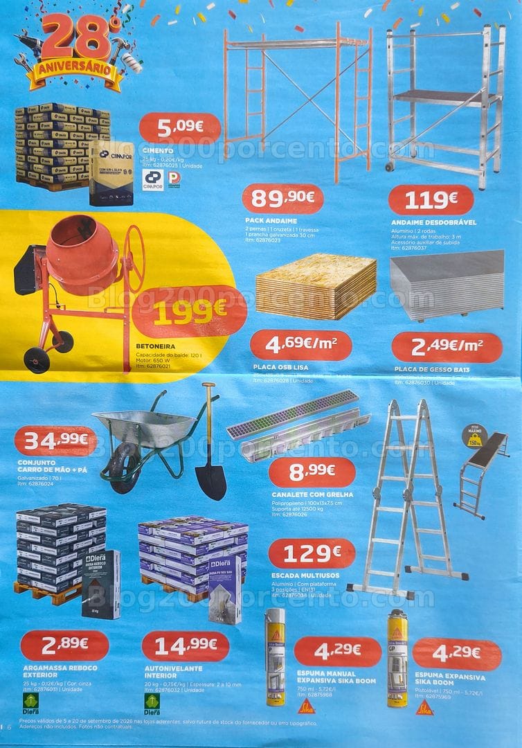 Antevisão Folheto BRICOMARCHÉ Promoções de 5 a 20 setembro