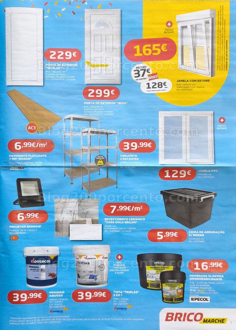 Antevisão Folheto BRICOMARCHÉ Promoções de 5 a 20 setembro